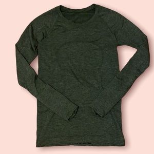 LULULEMON Swiftly Tech Long Sleeve Shirt 2.0 - Green